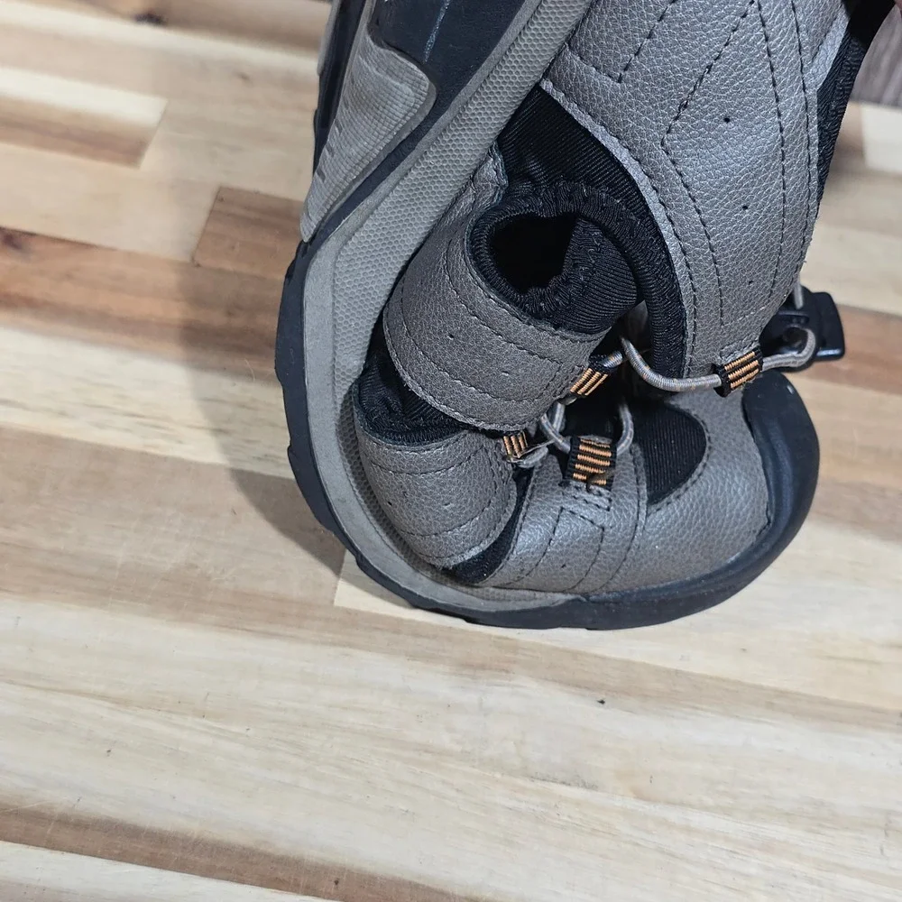 Eddie Bauer Men's Flow Hiking Sport Water Sandals‎ 11 Gray Bungee Hiking Outdoor